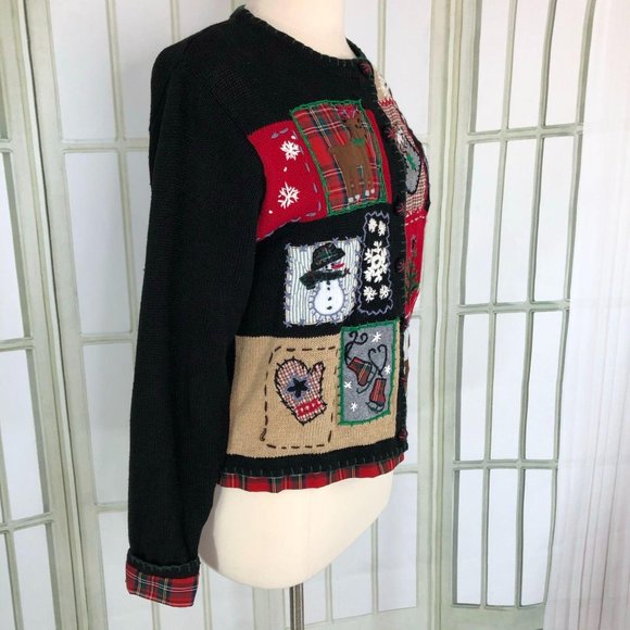 Victoria Jones Christmas Cardigan Sweater - Picture 8 of 10